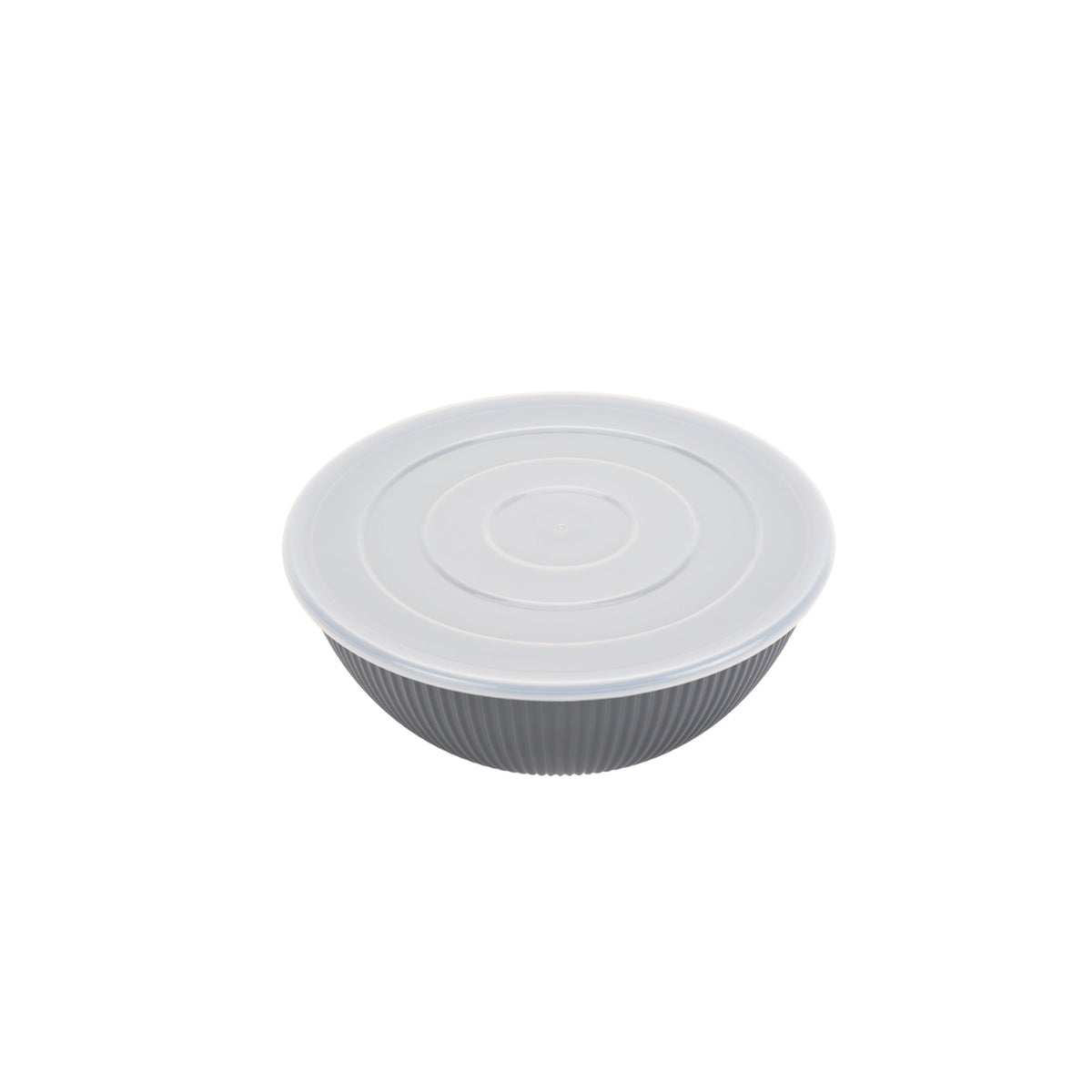- Black 4-Piece Eco-Friendly Recycled Plastic Serve Bowl Set