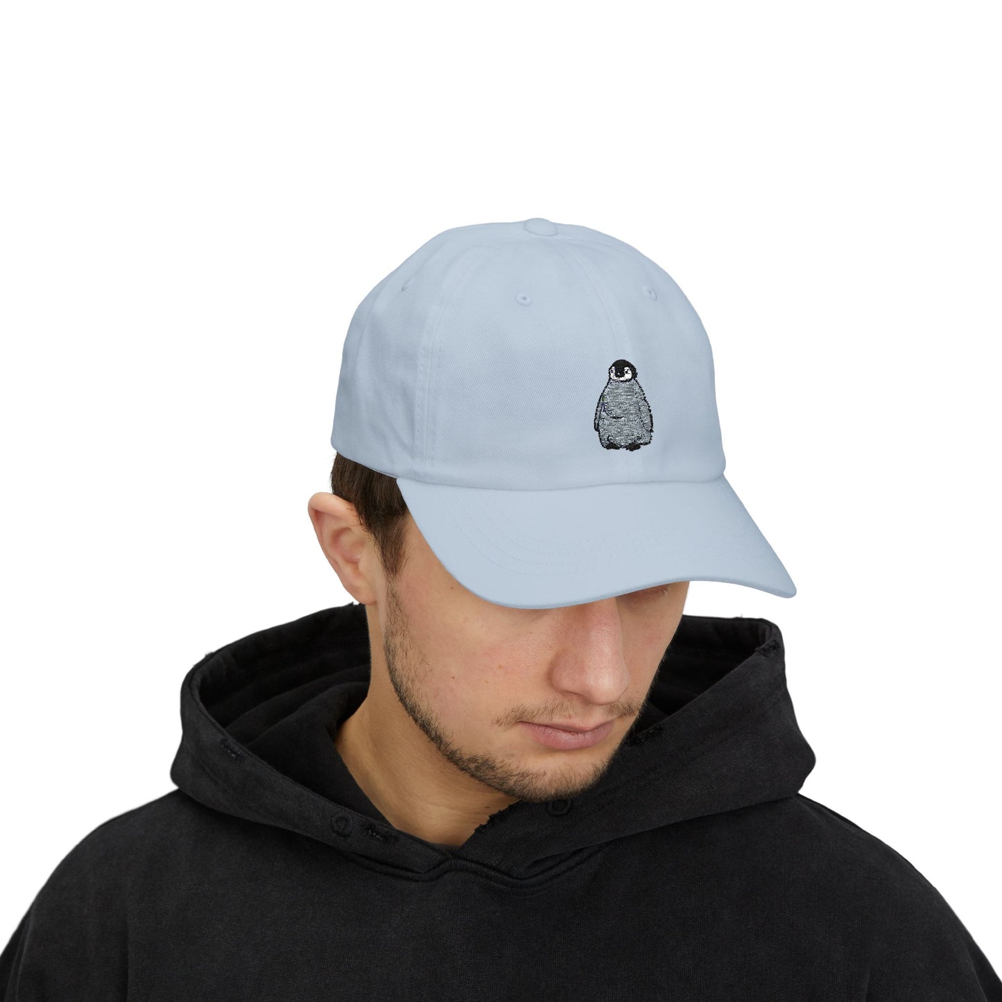 Baby Penguin Cap Sky Blue